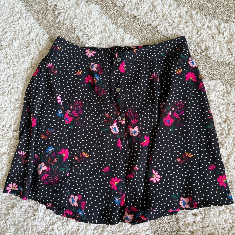 Express Pink Skater Mini Skirt Casual
